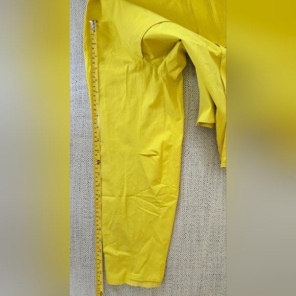 NWT NIKE × EVERY STITCH CONSIDERED Bright Yellow Raw-Cut Jacket Size:M ITALY - Picture 16 of 16